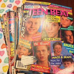 Colorful Teen Magazines Collection